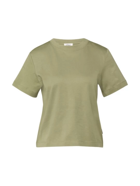 Foto van product s.Oliver Shirt olijfgroen