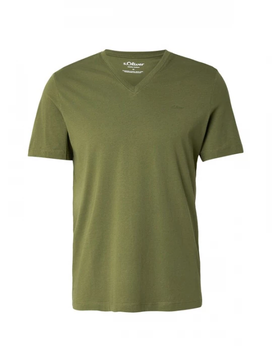 Foto van product s.Oliver Shirt olijfgroen