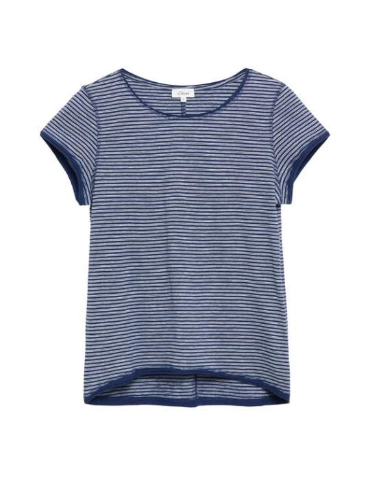Foto van product s.Oliver Shirt opaal / donkerblauw