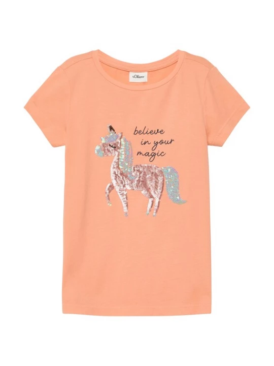 Foto van product s.Oliver Shirt oranje
