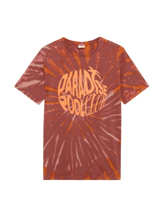 Foto van product s.Oliver Shirt oranje / kreeft / rood / pastelrood