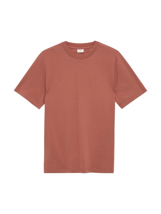 Foto van product s.Oliver Shirt oranje / oxide / wit