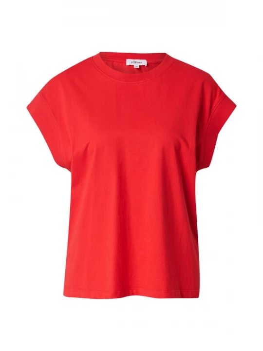 Foto van product s.Oliver Shirt oranjerood