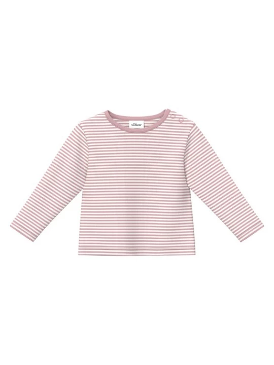 Foto van product s.Oliver Shirt oudroze / wit