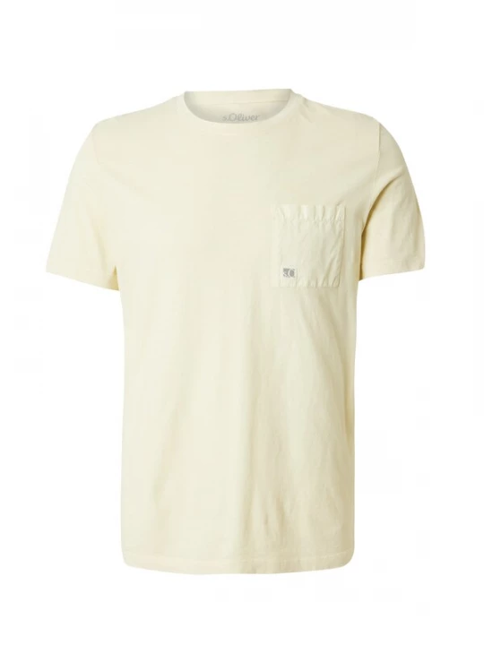Foto van product s.Oliver Shirt pasteelgeel
