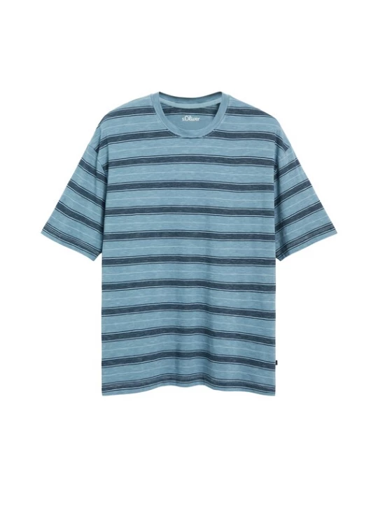 Foto van product s.Oliver Shirt pastelblauw / lichtblauw / donkerblauw