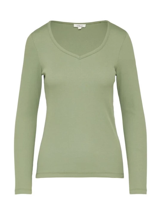 Foto van product s.Oliver Shirt pastelgroen