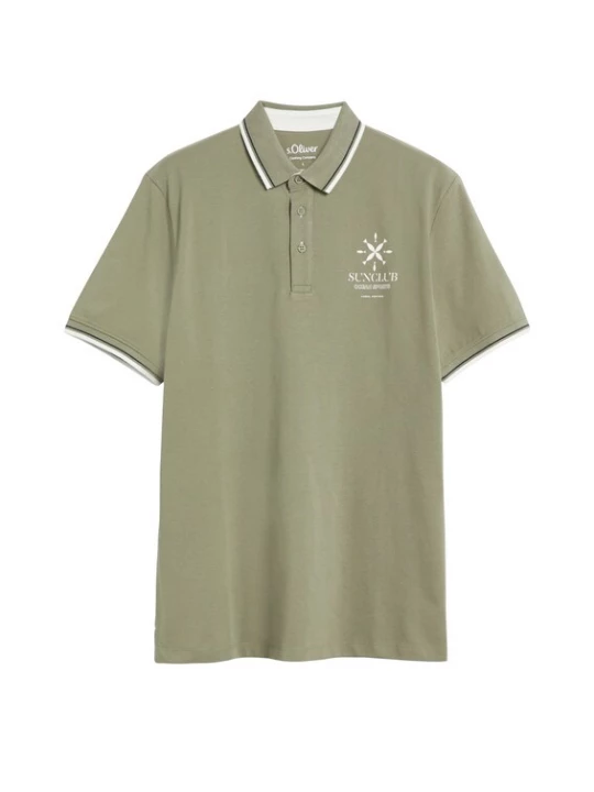 Foto van product s.Oliver Shirt pastelgroen / wit