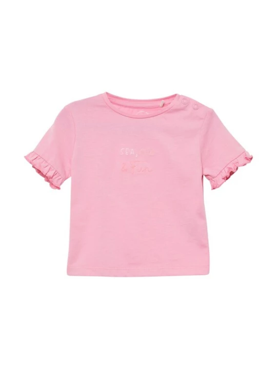 Foto van product s.Oliver Shirt perzik / oudroze / wit
