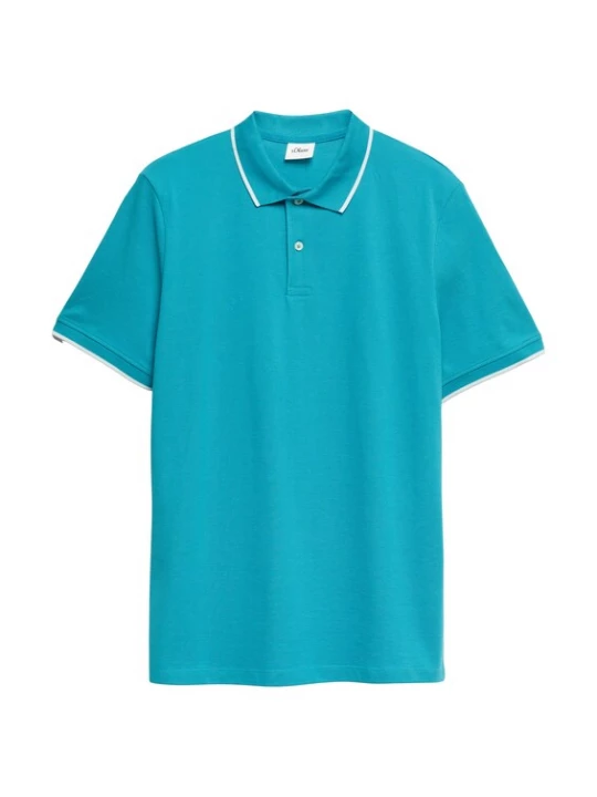 Foto van product s.Oliver Shirt petrol / wit