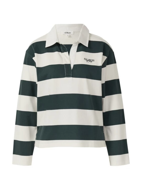 Foto van product s.Oliver Shirt petrol / wit