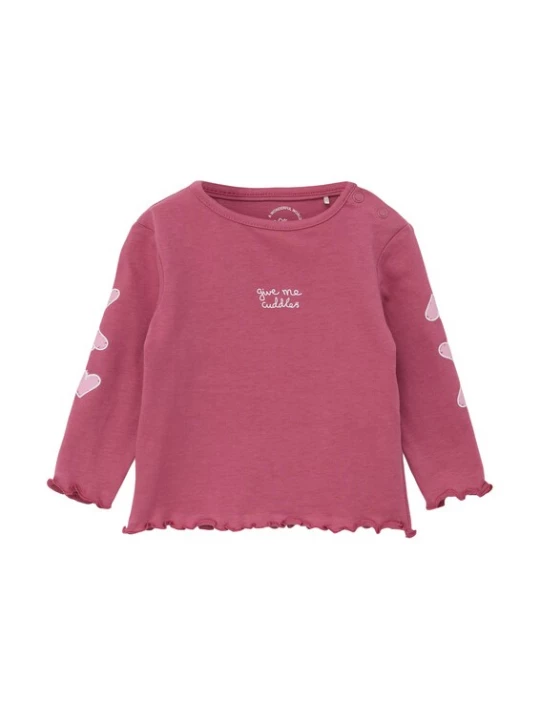 Foto van product s.Oliver Shirt pink / oudroze / wit