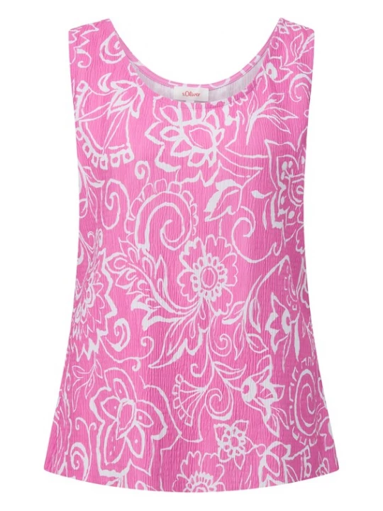 Foto van product s.Oliver Shirt pink / wit