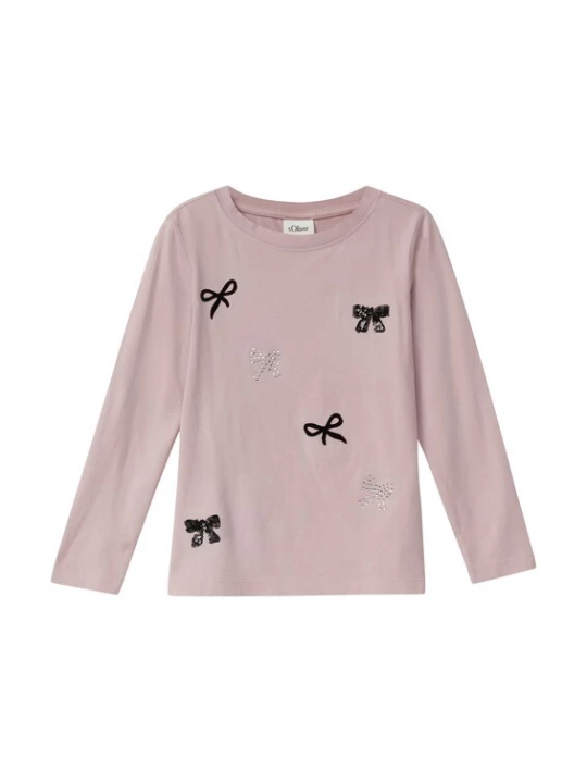 Foto van product s.Oliver Shirt pink / zwart