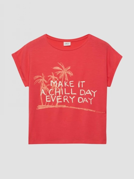 Foto van product s.Oliver Shirt rood
