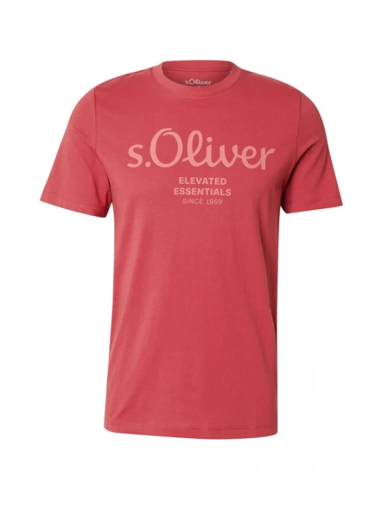 Foto van product s.Oliver Shirt rood / pastelrood