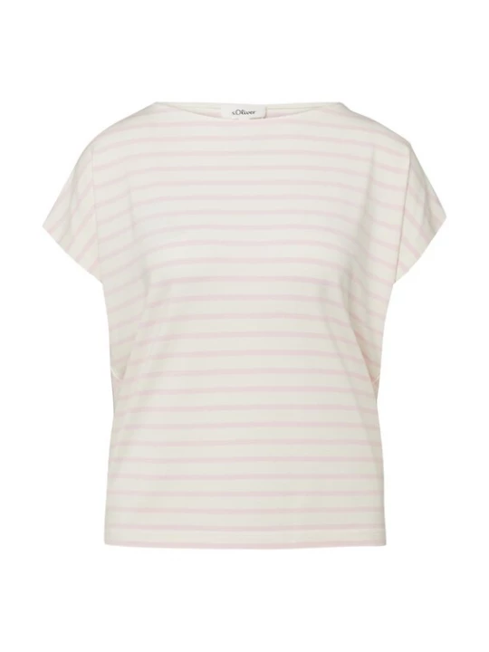 Foto van product s.Oliver Shirt rosa / wit