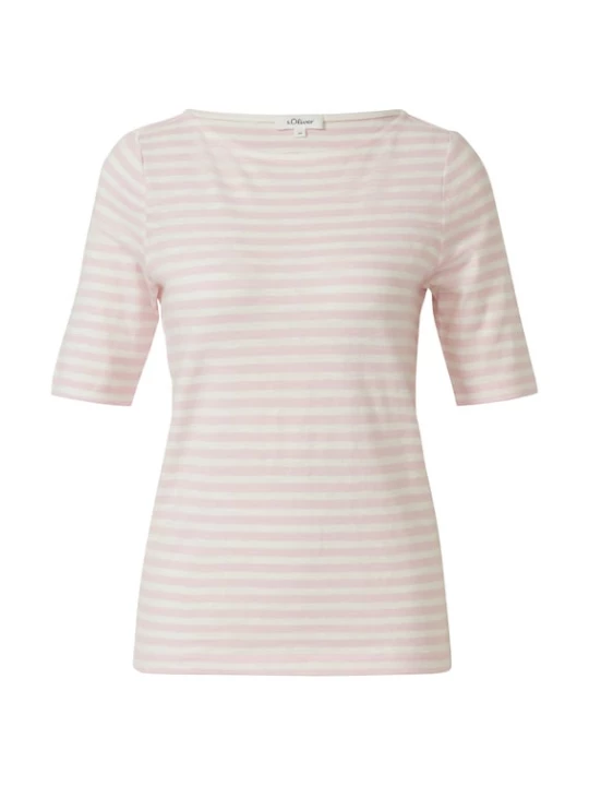 Foto van product s.Oliver Shirt rosa / wit
