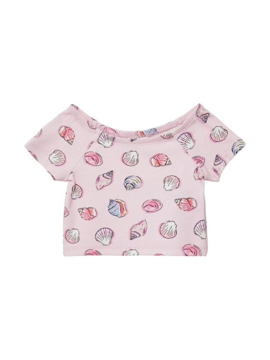 Foto van product s.Oliver Shirt rosé / lichtroze / zwart