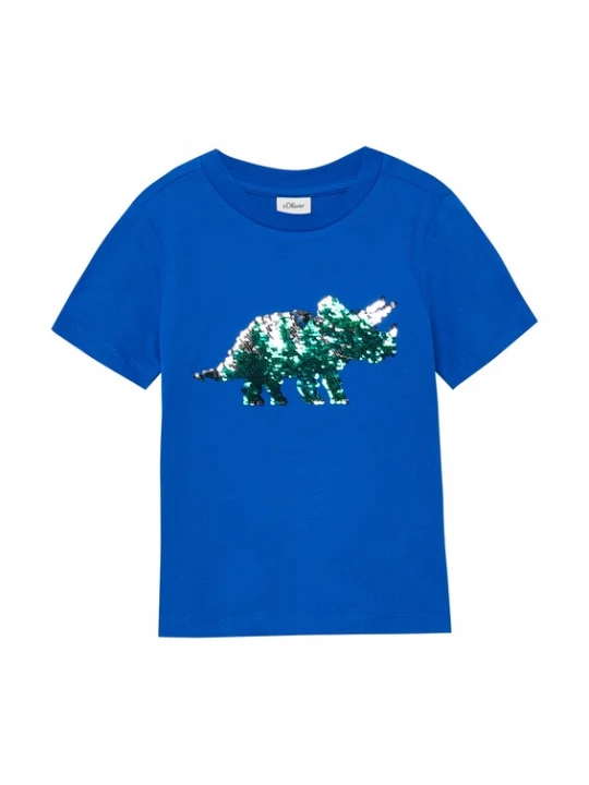 Foto van product s.Oliver Shirt royal blue / koningsblauw