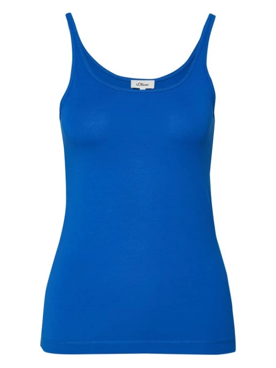 Foto van product s.Oliver Top royal blue / koningsblauw