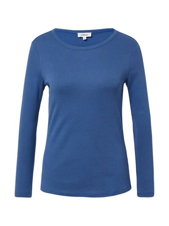 Foto van product s.Oliver Shirt royal blue / koningsblauw