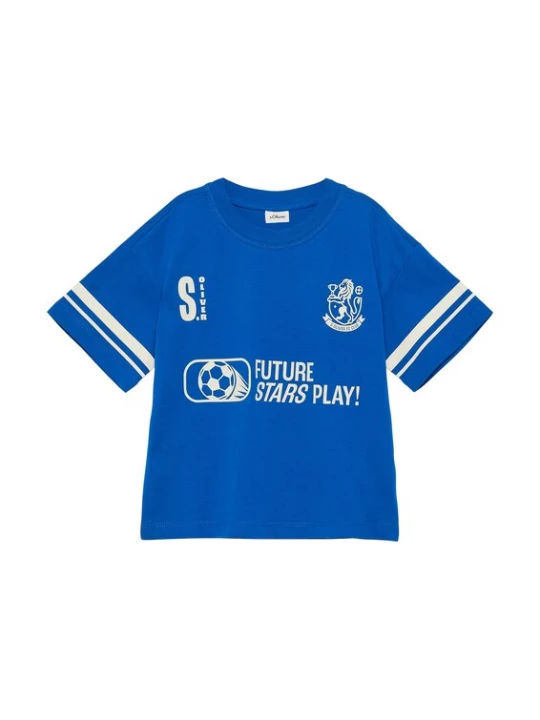 Foto van product s.Oliver Shirt royal blue / koningsblauw