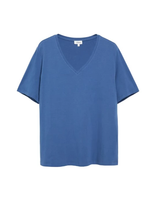 Foto van product s.Oliver Shirt royal blue / koningsblauw