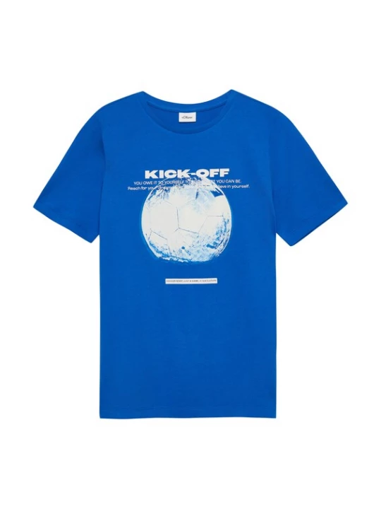 Foto van product s.Oliver Shirt royal blue / koningsblauw