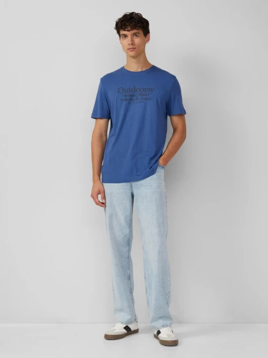 Foto van product s.Oliver Shirt royal blue / koningsblauw / zwart