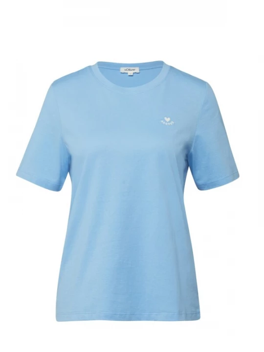 Foto van product .Oliver Shirt '.Oliver - Dames t-shirt' blauw s.Oliver