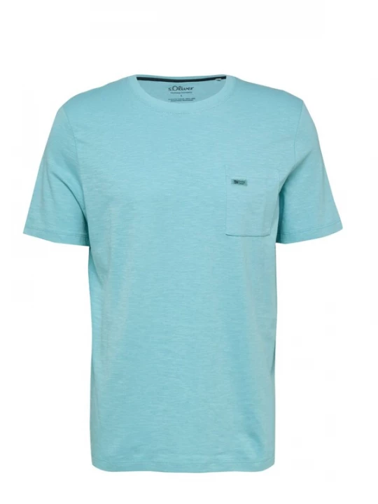 Foto van product s.Oliver Shirt 's.Oliver - Heren t-shirt' groen