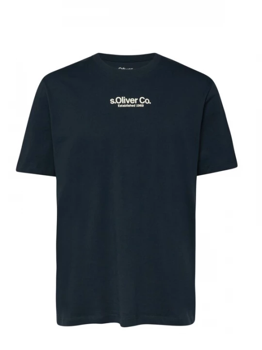 Foto van product .Oliver Shirt '.Oliver - Heren t-shirt' turquoise s.Oliver