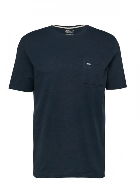 Foto van product .Oliver Shirt '.Oliver - Heren t-shirt' turquoise s.Oliver