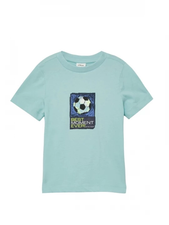 Foto van product s.Oliver Shirt 's.Oliver - Jongens t-shirt' blauw