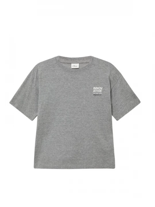 Foto van product s.Oliver Shirt 's.Oliver - Jongens t-shirt' grijs
