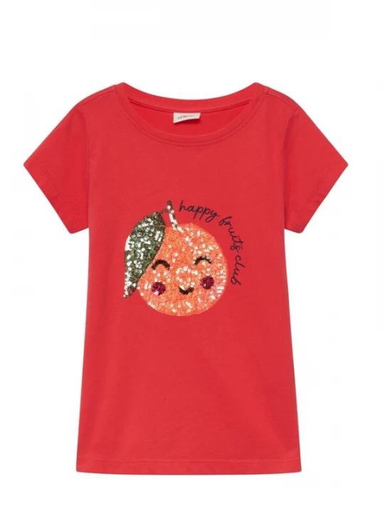 Foto van product s.Oliver Shirt 's.Oliver - Meisjes t-shirt' rood