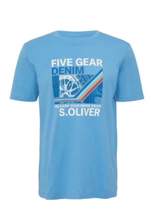 Foto van product s.Oliver Shirt 's.Oliver - T-shirt' blauw