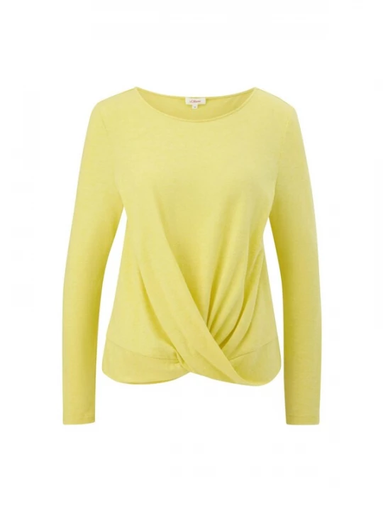 Foto van product s.Oliver Shirt 's.Oliver - T-shirt' geel