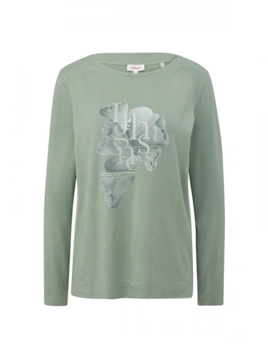 Foto van product s.Oliver Shirt 's.Oliver - T-shirt' groen