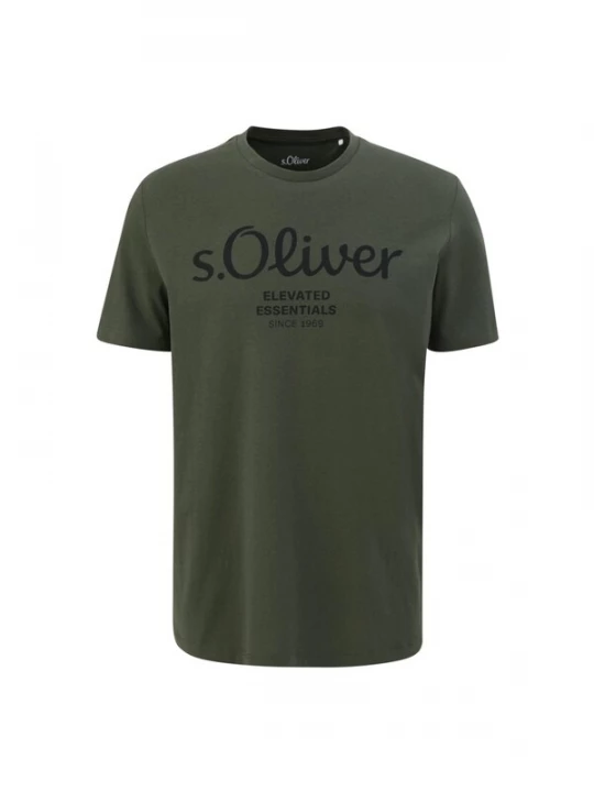 Foto van product s.Oliver Shirt 's.Oliver - T-shirt' kaki