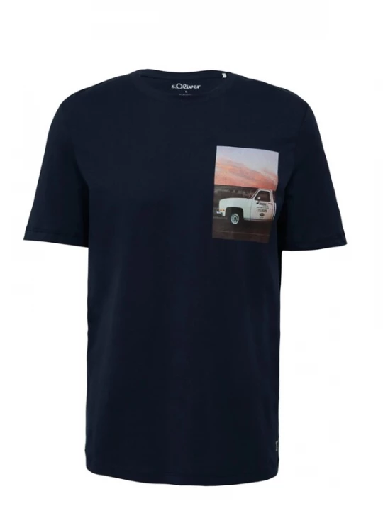 Foto van product s.Oliver Shirt 's.Oliver - T-shirt' marine