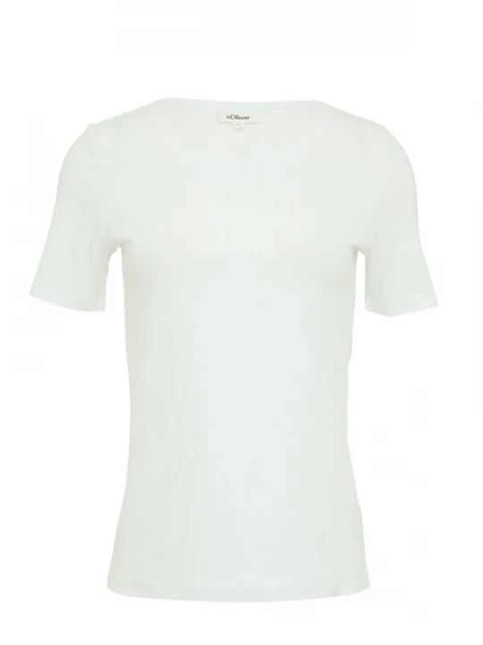 Foto van product s.Oliver Shirt 's.Oliver - T-shirt' wit