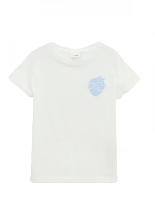 Foto van product s.Oliver Shirt 's.Oliver - T-shirt' wit