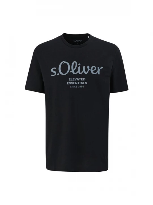 Foto van product s.Oliver Shirt 's.Oliver - T-shirt' zwart