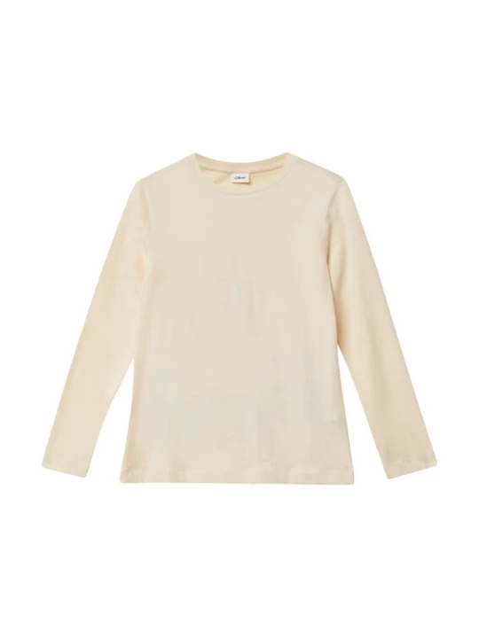 Foto van product s.Oliver Shirt sand / lavendel / zwart