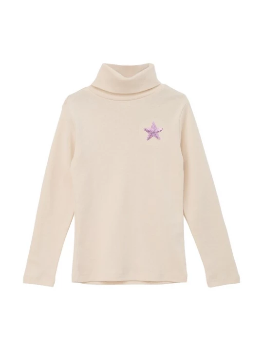 Foto van product s.Oliver Shirt sand / lila