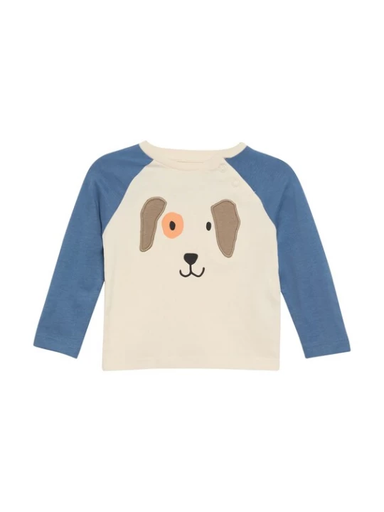 Foto van product s.Oliver Shirt sand / saffier / koraal / zwart
