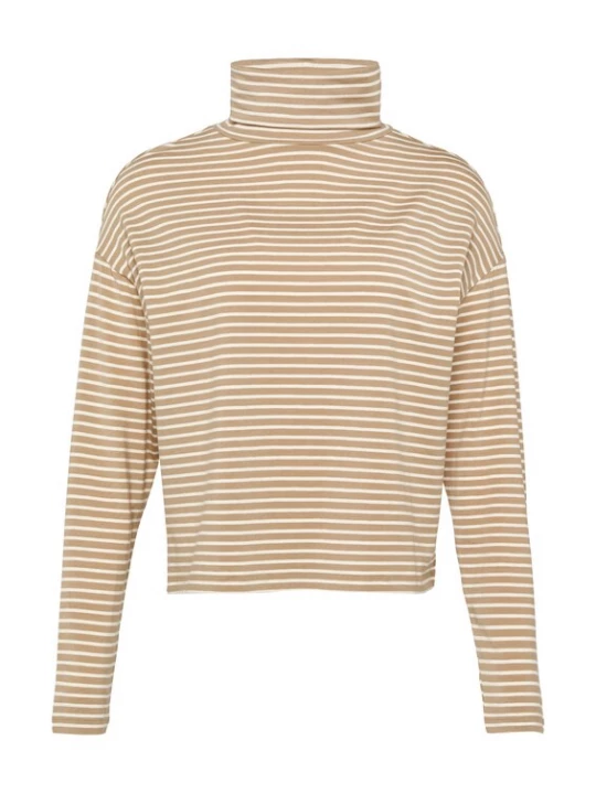 Foto van product s.Oliver Shirt sand / wit