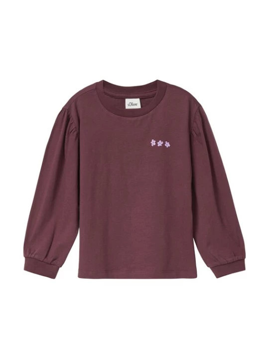 Foto van product s.Oliver Shirt sering / oranje / bordeaux / wit